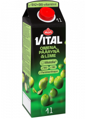 Marli Vital Omena, päärynä & lime 1 L + B-vitamiineja
