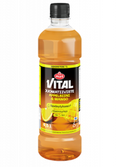 Marli Vital juomatiiviste Appelsiini & mango 0,5 L + magnesium, kloridi & B6- ja B12-vitamiinit