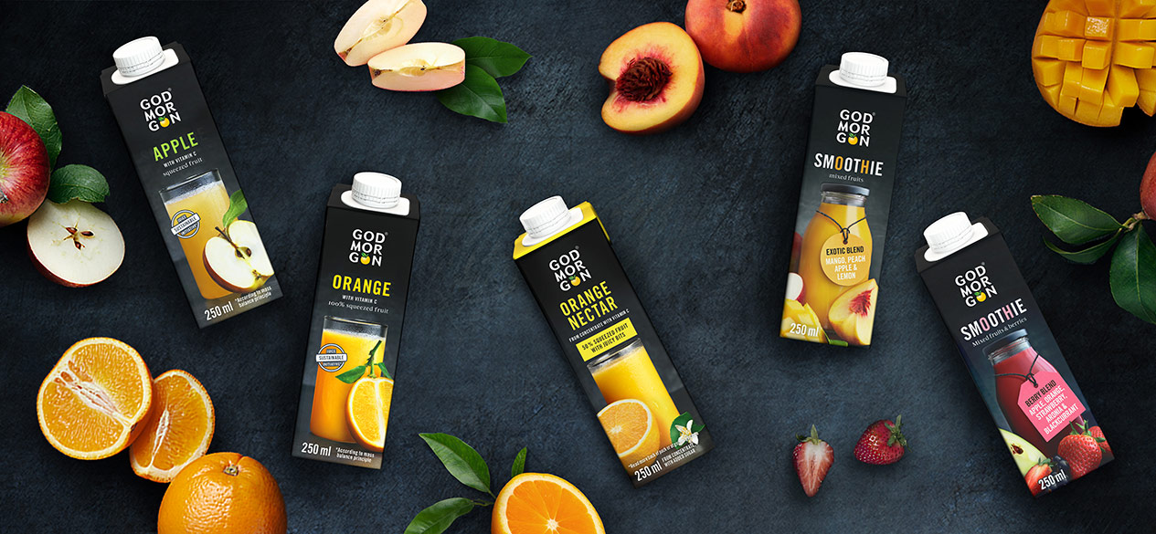 God Morgon® mehut ja smoothiet