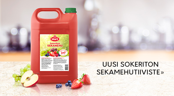 Marli mehutiivisteet kannuissa