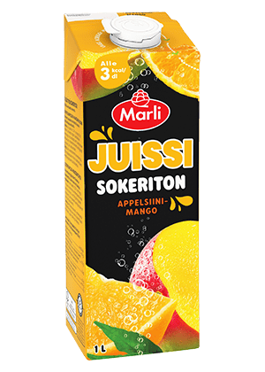 Marli Juissi Sokeriton Appelsiini-mangomehujuoma 1L