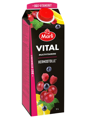 Marli Vital Multivitamiinimehujuoma + B&C -vitamiinit 1L