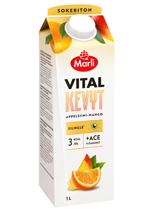 Marli Vital Kevyt Appelsiini-mango + ACE-vitamiinit 1 L