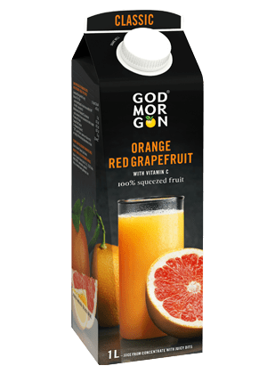 God Morgon Classic Orange Red Grapefruit juice 1L