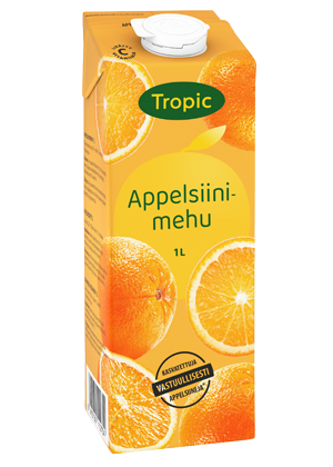 Tropic Appelsiinimehu 1 L