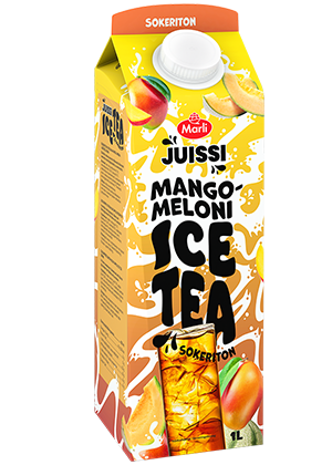 Marli Juissi Ice Tea Sokeriton Mango-meloni jääteejuoma 1 L