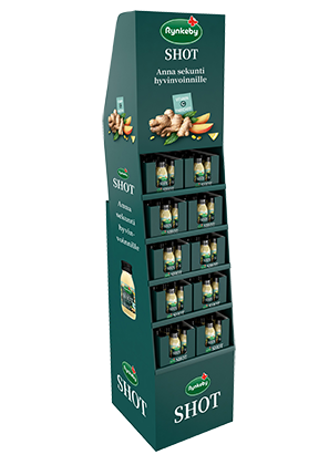 Rynkeby Hedelmä-inkivääri Shot 60ml display