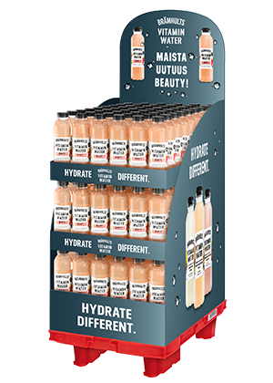 Brämhults Vitamin Water Hedelmä-verigreippi-vesimeloni juoma 0,5 L varttilava