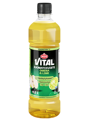 Marli Vital Sokeriton Omena-lime juomatiiviste 1+5 0,5 L