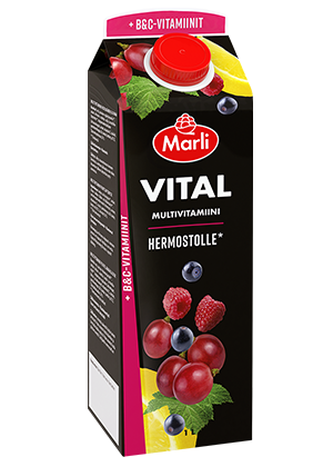 Marli Vital Multivitamiinimehujuoma + B&C -vitamiinit 1L