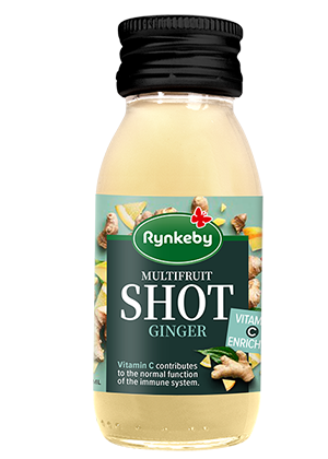 Rynkeby Hedelmä-inkivääri shot 60 ml 