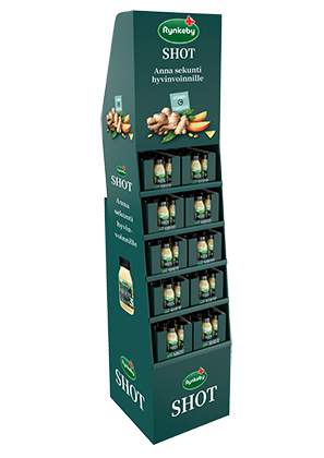 Rynkeby Hedelmä-inkivääri Shot 60ml display
