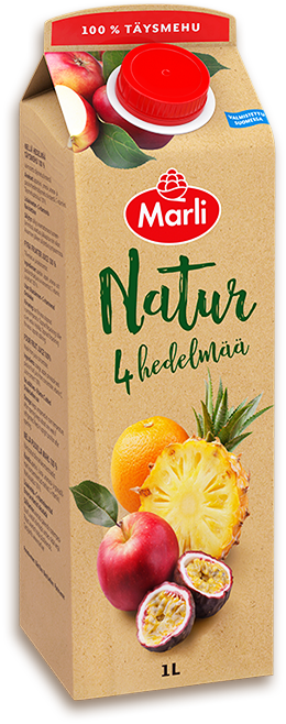 Marli Natur 4 hedelmää