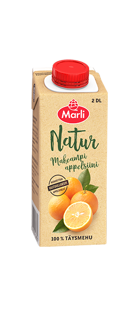 Marli Natur Makeampi Appelsiinitäysmehu