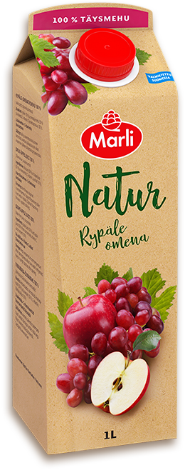 Marli Natur Rypäle-omenatäysmehu