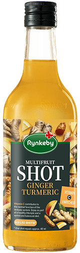 Rynkeby Shot 0,5 L Inkivääri-kurkuma