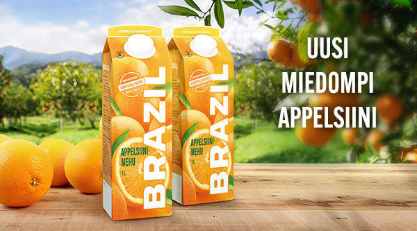 Brazil miedompi appelsiini