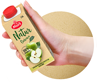 Marli Natur 100 % täysmehut annospakkauksissa