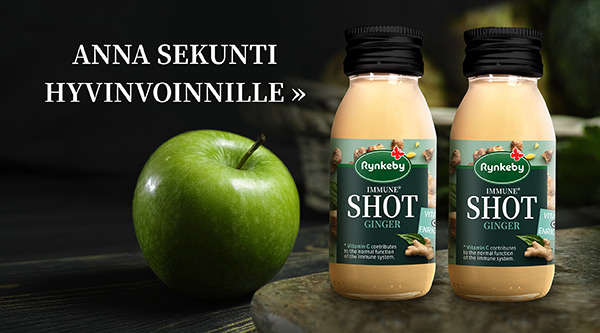 Rynkeby Shot annospakkaukset