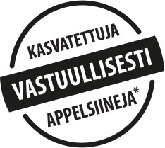 Vastuullisesti kasvatettuja appelsiineja